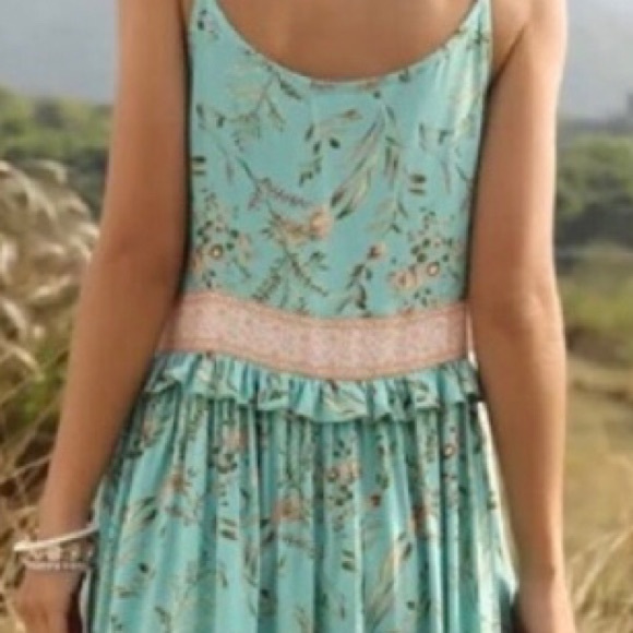 NEW! Boho, mint green floral,adjust strap, vintage vi… - Picture 4 of 11